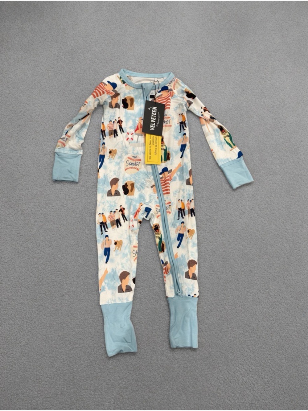 Velveteen Infant Pajamas The Sandlot - 6-12M